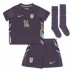 Camiseta Inglaterra Ezri Konsa #14 Segunda Equipación Replica Eurocopa 2024 para niños mangas cortas (+ Pantalones cortos)